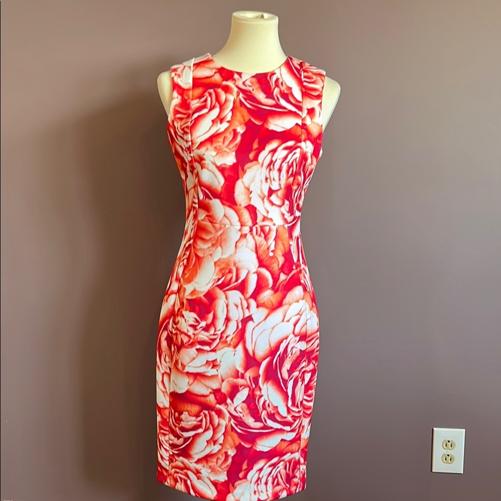 Calvin Klein Floral Dress